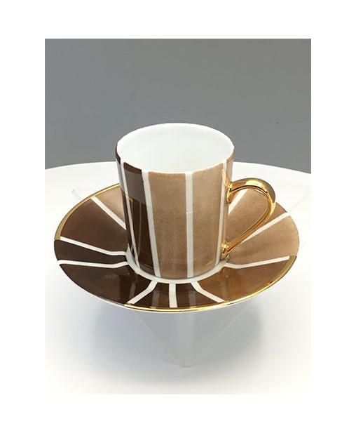 Tasse à café 1930 - Marron