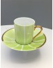 Tasses à café 1930 -  Vert printanier